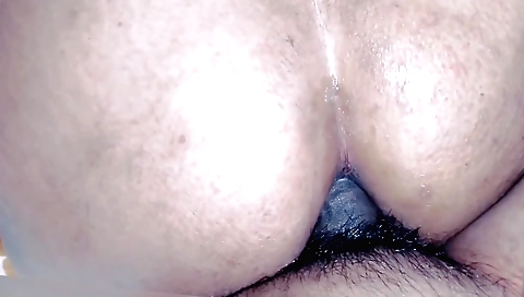 Indian slut has her tight hole fucked by a big dick