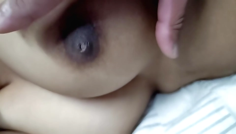 Indian stepsister gets her boobs pressed by her stepbrother