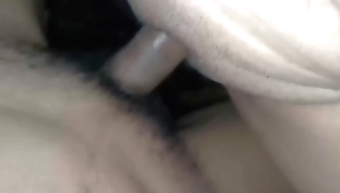 Hairy amateur webcam video of my husband in a night scene