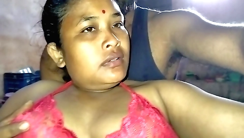 Amateur indian porn video with a brunette girl doing things