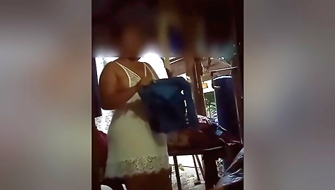 Amateur solo porn video with a long haired brunette