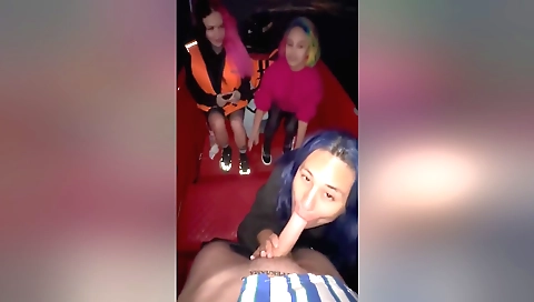 Anna Batman - Girls Mad Surpris For Guy On Boat Roxi Lips