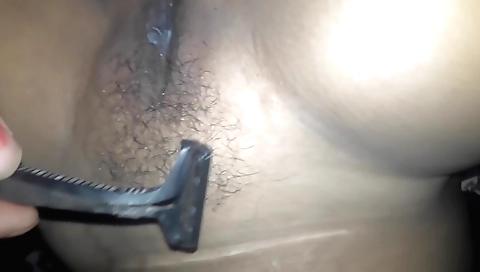 Indian teen showing off her hairy pussy in this porn video