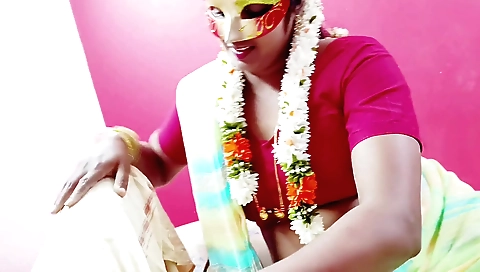 Indian milf getting fucked with her big black dick