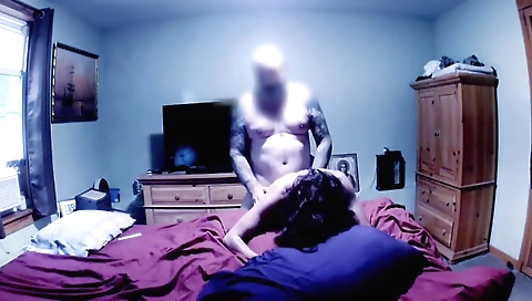 Amateur brunette caught her wife and neighbor having an affair