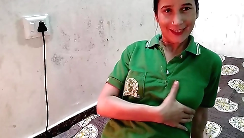 Stunning indian chick masturbating in front of camera