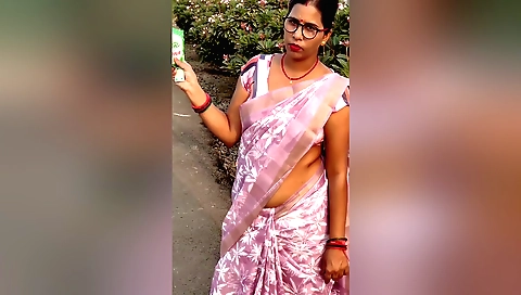 Busty wife takes back her husband's massage and begins to massage