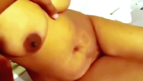 Indian lady with big boobs is getting fucked in her pussy