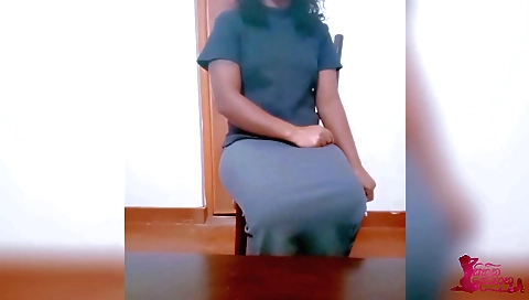 Indian brunette babe with a nice body gets her ass fucked