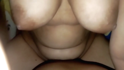 Busty brunette gets pounded in POV in an amateur video