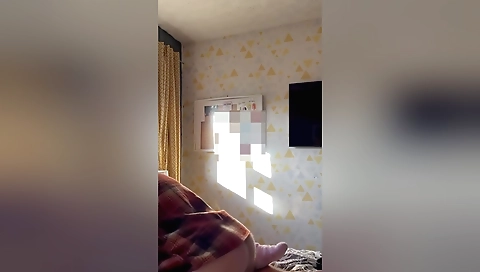 Watch My Big Booty Shake Whilst I Ride Pathetic Cuck Hubbys Small Cock