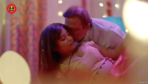 Busty brunette babe is wearing a necklace and playing with her phone