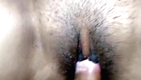 Amateur hairy indian vid with a sexy girl and a hubby