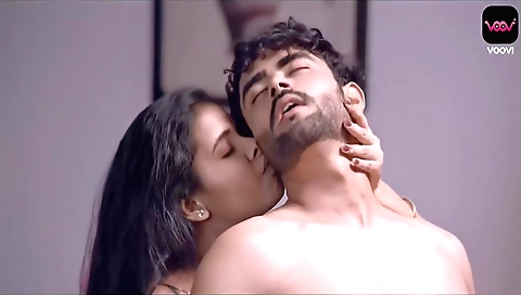 Brunette 18+ is doing a little trick on a video 18+