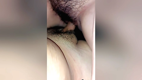 Sexy stepbrother is riding his dick after his stepmother