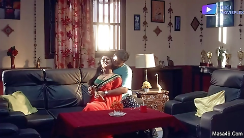 Brunette milf with big tits and big ass enjoys fucking