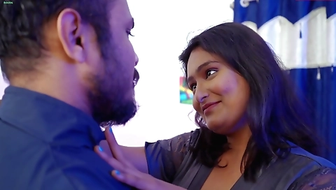 Chubby brunette milf with big tits is getting fucked in the car