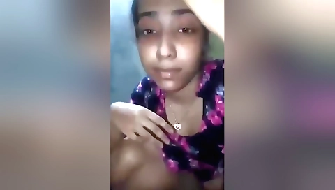 Indian amateur 18+ girl sucks a dick in her bathroom