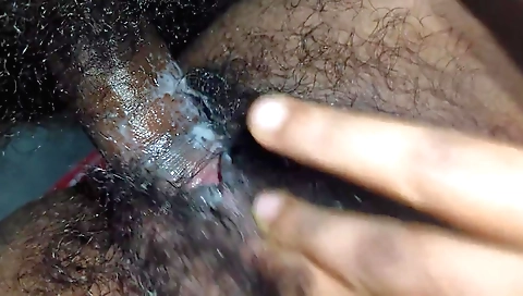 Indian hairy chick gets her pussy licked by the horny guy