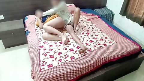 Stepmother's sexpot in sexy dress in an amateur webcam video