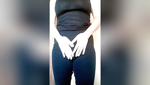 hairy pussy solo video with amateur brunette hairy pussy