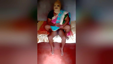 Indian aunts double decked off in homemade bbw video