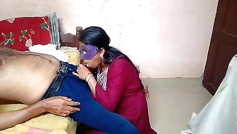 College girl in a college dress fucks a stud in a doggy style