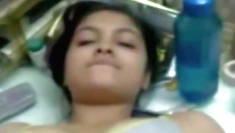 Indian girl with big boobs gets fucked in a hot way