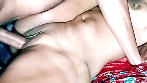 Indian girlfriend has a sexy fuck video with her man