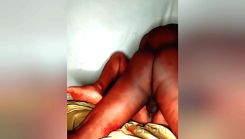 Hot brunette chick deepthroat riding cum in amateur clip 18+