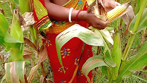 Indian granny with big ass is getting rammed by a young guy