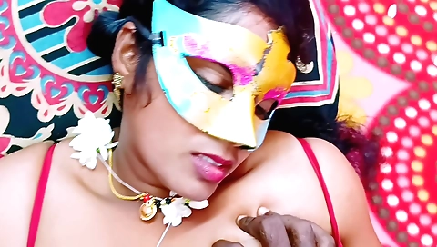 Indian girl fucked in kitchen by her stepfather in amateur pov