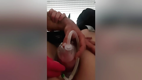 Indian pornstar with a shaved pussy and a vibrator