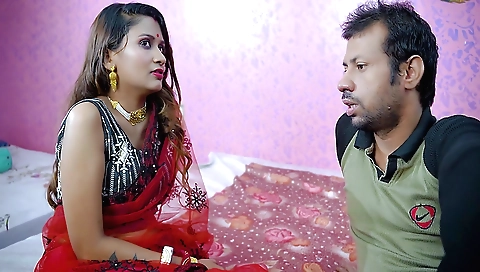 Indian slut fucked by her husband and by his best friend