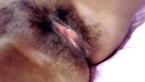 Indian hairy girl fucked in her pussy and pussy hole