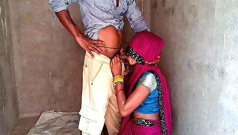 Indian girl with a sweet mouth getting fucked deep throat