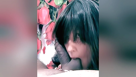Indian teen enjoys fucking with a horny guy on cam