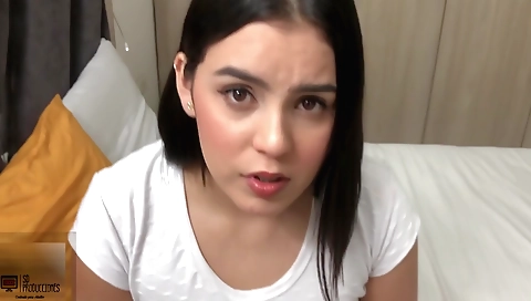 Big ass tattooed teen gets fucked by her stepbrother