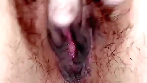 Indian hairy masturbation video with a hairy pussy