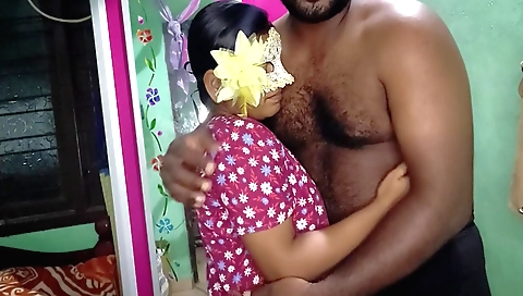 Milf wife with stepson and husband is always happy