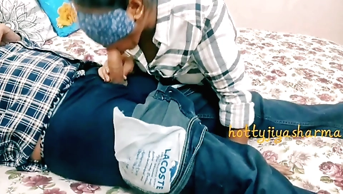 Indian babe with a small ass is getting fucked outdoors