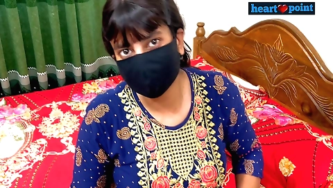 Indian brunette getting fucked hard by a white suit man