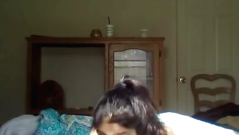 A brunette amateur gets nailed in a beautiful view