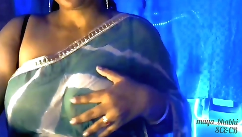 Busty brunette masturbates and rubs her pussy on cam