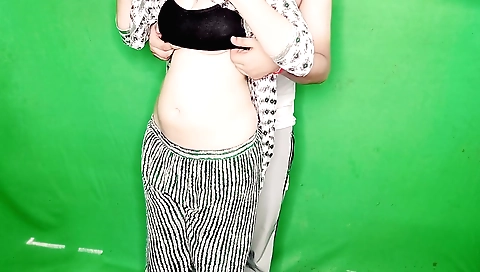 Indian massage video shows a beautiful young woman