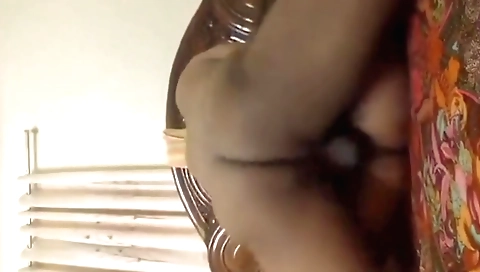 Hot indian milf fucks her lover from behind in a video