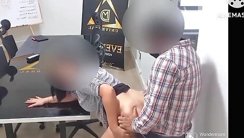 Indian girlfriend nisha bhabhi in an erotic office scene